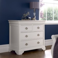 Cookes Collection Chateau Blanc 2 Over 2 Drawer Chest