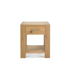 TRINITY LIGHT OAK Cookes Collection Trinity Light Oak Lamp Table