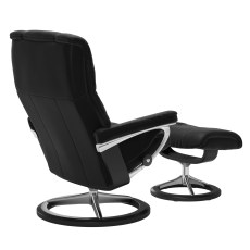 Stressless Mayfair Large Chair & Stool Signature Base 3