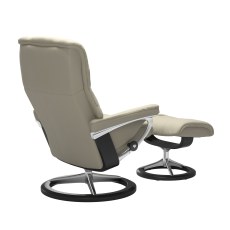 Stressless Mayfair Medium Chair & Stool Signature Base 3