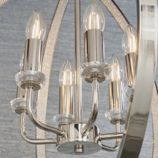 Ritz 6 Light Pendant 5