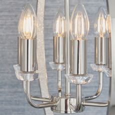 Ritz 6 Light Pendant 7