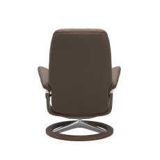 Stressless Promotional Consul Medium Signature Chair and Stool 3