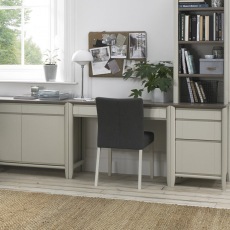 Cookes Collection Romy Soft Grey Desk 5