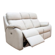 G Plan Kingsbury Leather 3 Seater Recliner 2