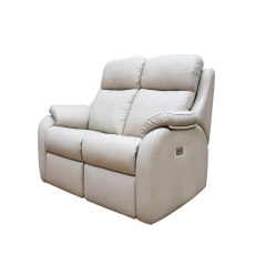 G Plan Kingsbury 2 Seater Leather Recliner 2