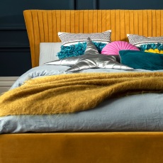 
Cookes Collection Pleated Bedframe Tumeric
 3