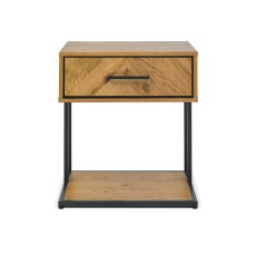 Cookes Collection Rotterdam 1 Drawer Nightstand 1