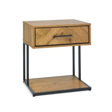 Cookes Collection Rotterdam 1 Drawer Nightstand 4