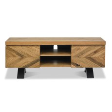 Saturn Rustic Oak Entertainment Unit 1