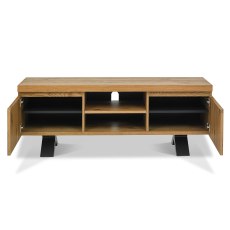 Saturn Rustic Oak Entertainment Unit 4