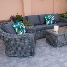 Miami Outdoor 3 Seater Sofa Set 3