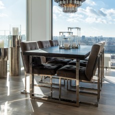 Blackbone Silver Dining Table 5