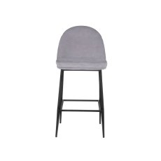 Cookes Collection Violet Bar Stool Light Grey 1