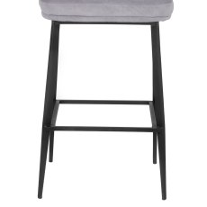 Cookes Collection Violet Bar Stool Light Grey 7