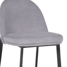 Cookes Collection Violet Bar Stool Light Grey 8