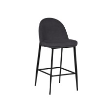 Cookes Collection Violet Bar Stool Dark Grey 2