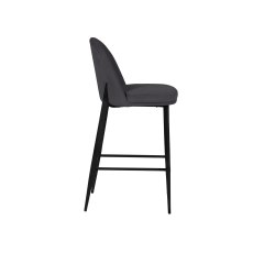 Cookes Collection Violet Bar Stool Dark Grey 3