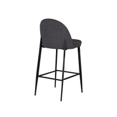 Cookes Collection Violet Bar Stool Dark Grey 4