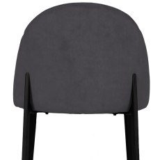 Cookes Collection Violet Bar Stool Dark Grey 6