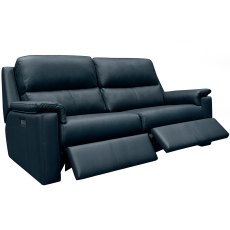 G Plan Harper Large Power Recliner Sofa Leather 1