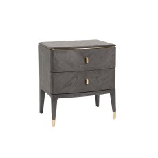 Diana 2 Drawer Bedside Table 3