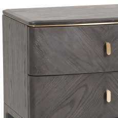 Diana 2 Drawer Bedside Table 4