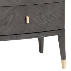 Diana 2 Drawer Bedside Table 5