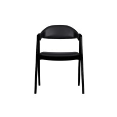 Titan Ding Chair Black Oak 1