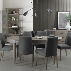 Melbourne 6-8 Extending Table & 6 Chairs 1