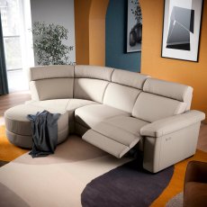 Natuzzi Editions Estremo Reclining Corner Sofa 