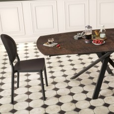 Kheops Dining Table Steel Dark 6