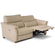 Natuzzi Editions Astuzia Triple Recliner Sofa 1