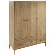 Cookes Collection Harmony 3 Door Wardrobe 1