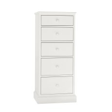 Ashley White 5 Drawer Tall Chest 3