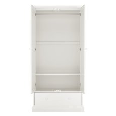 Ashley White Double Wardrobe 3