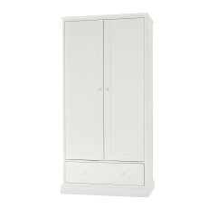 Ashley White Double Wardrobe 5