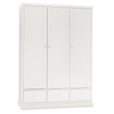 Ashley White Triple Wardrobe 4