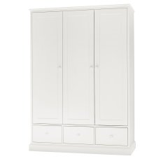 Ashley White Triple Wardrobe 5