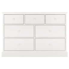 Ashley White 3+4 Drawer Chest 1