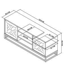 Iris Fumed Entertainment Unit 5