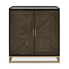 Iris Fumed Oak Drinks Cabinet 4