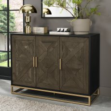 Iris Fumed Narrow Sideboard 2