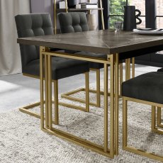 Iris Fumed Oak 4-6 Extending Dining Table 6