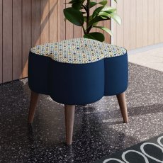 Orla Kiely Daisy Small Footstool 2