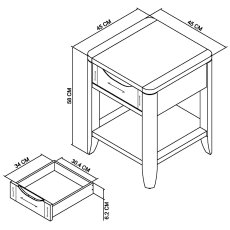 Cambridge Lamp Table 5