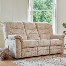 G Plan Ledbury 3 Seater Single Power Recliner Sofa LHF with Headrest & Lumbar 4