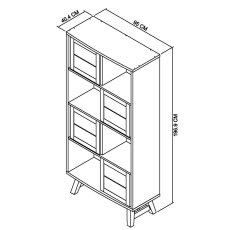 Clifton Disaply Cabinet 5