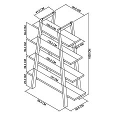 Clifton Open Display Cabinet 4