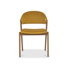 Clifton Upholstered Chair - Mustard 3